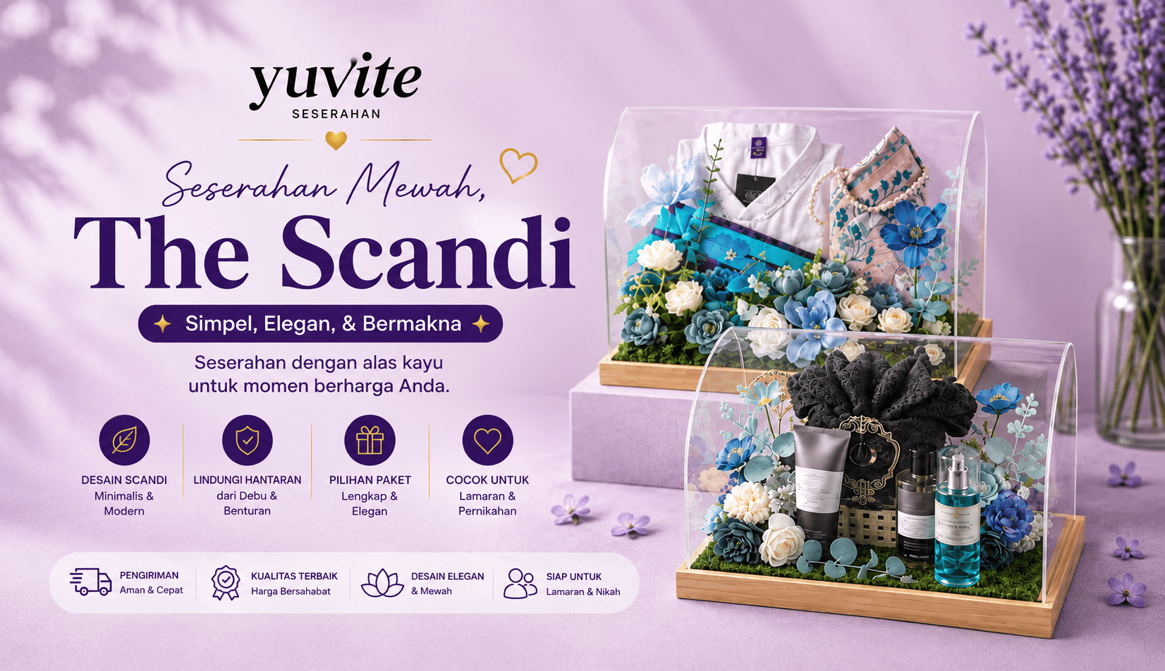 Sewa Seserahan Murah Jakarta Selatan (Cilandak): Tampil Mewah dengan Paket "The Scandi"